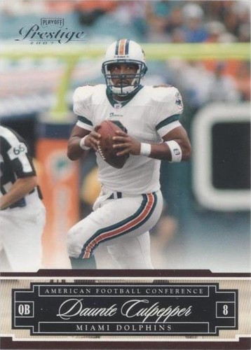 2007 Playoff Prestige Daunte Culpepper #79