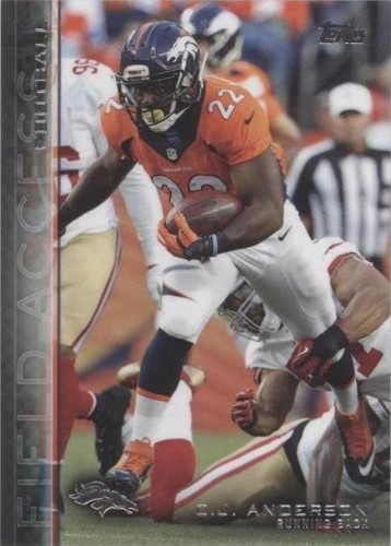 2015 Topps Field Access C.J. Anderson #75