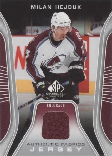 2006-07 SP Game Used Edition - Milan Hejduk #AF-MH