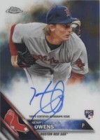 2016 Topps Chrome - Henry Owens #RA-HOW