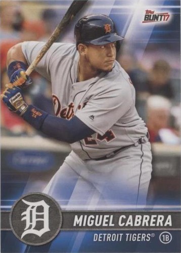 2017 Topps Bunt - Miguel Cabrera #52