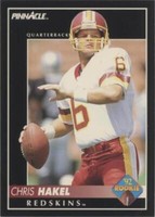 1992 Pinnacle Chris Hakel #324