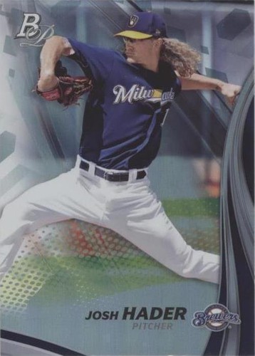 2017 Bowman Platinum - Josh Hader #TP-JH