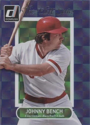 2014 Panini Hall of Fame - Johnny Bench #20