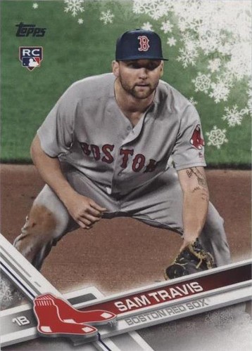 2017 Topps Holiday - Sam Travis #HMW83