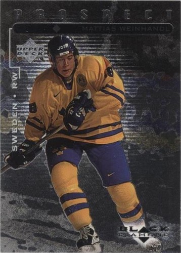 1998-99 Upper Deck Black Diamond - Mattias Weinhandl #112