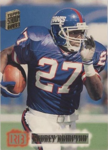 1994 Topps Stadium Club Rodney Hampton #470