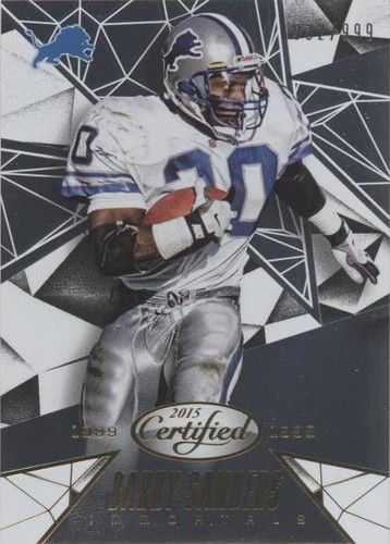 2015 Panini Certified Barry Sanders #104