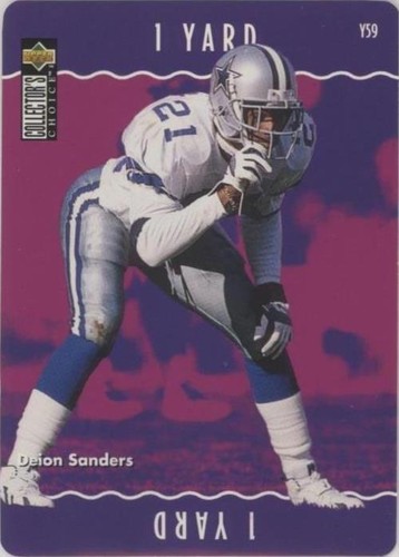 1996 Upper Deck Collector's Choice Update Deion Sanders #Y59