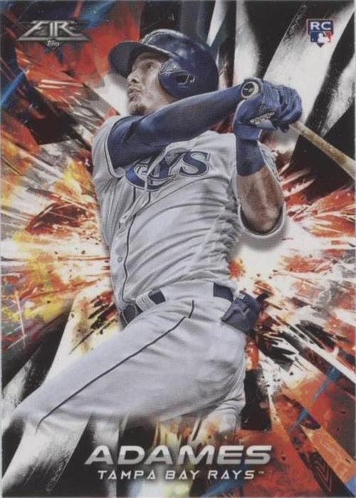 2018 Topps Fire - Willy Adames #186