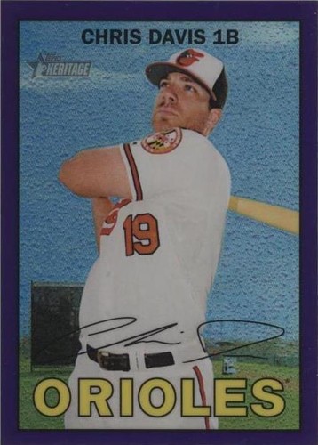 2016 Topps Heritage - Chris Davis #THC-60
