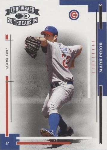 2004 Donruss Throwback Threads - Mark Prior #43