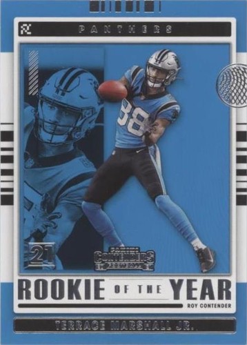 2021 Panini Contenders Terrace Marshall Jr. #ROY-TMA