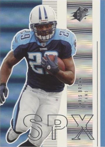 2005 SPx Chris Brown #97