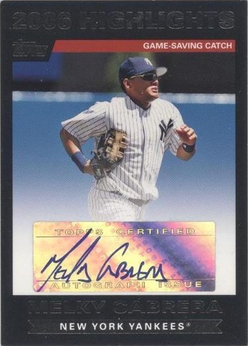 2007 Topps - Melky Cabrera #HAMC