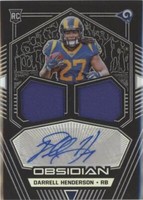 2019 Panini Obsidian Darrell Henderson #RJI-DHE