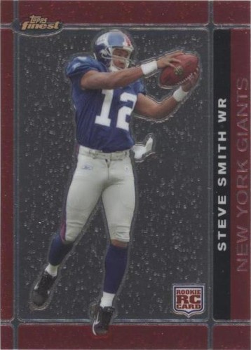 2007 Topps Finest Steve Smith #138