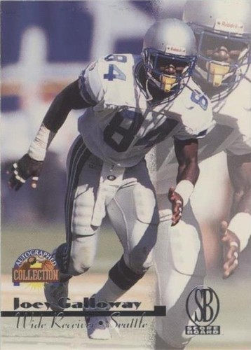 1996 Score Board Autographed Collection Joey Galloway #25