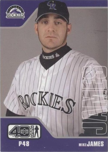 2002 Upper Deck 40 Man - Mike James #1010
