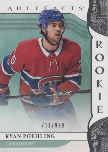 2019-20 Upper Deck Artifacts - Ryan Poehling #170
