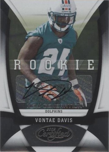 2009 Certified Vontae Davis #200