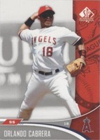 2006 SP Authentic - Orlando Cabrera #45