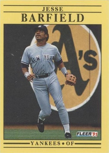 1991 Fleer - Jesse Barfield #657