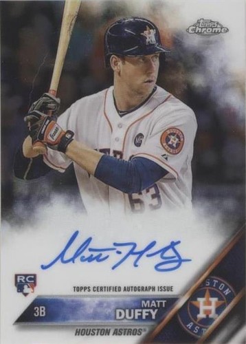 2016 Topps Chrome - Matt Duffy #RA-MD
