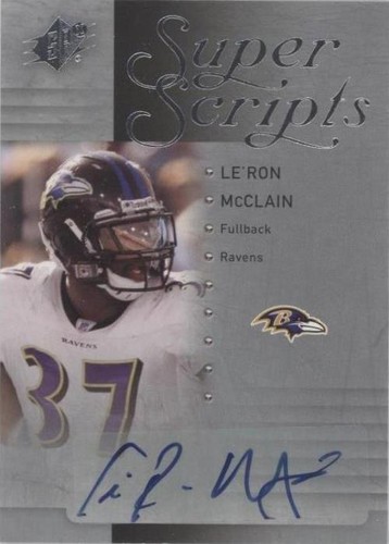 2009 SPx Le'Ron McClain #S-MC