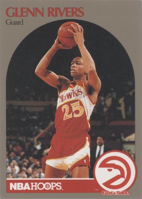 NBA Hoops 100 Superstars 1990-91 - Doc Rivers #2