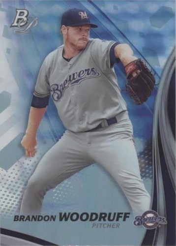 2017 Bowman Platinum - Brandon Woodruff #TP-BW