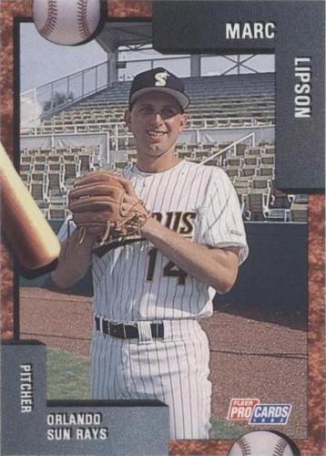 1992 Fleer ProCards Minor League - Marc Lipson #2845