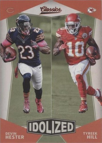 2017 Panini Classics Devin Hester Tyreek Hill #17