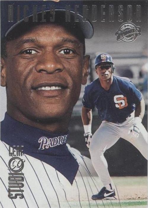 Leaf Studio 1996 - Rickey Henderson #149
