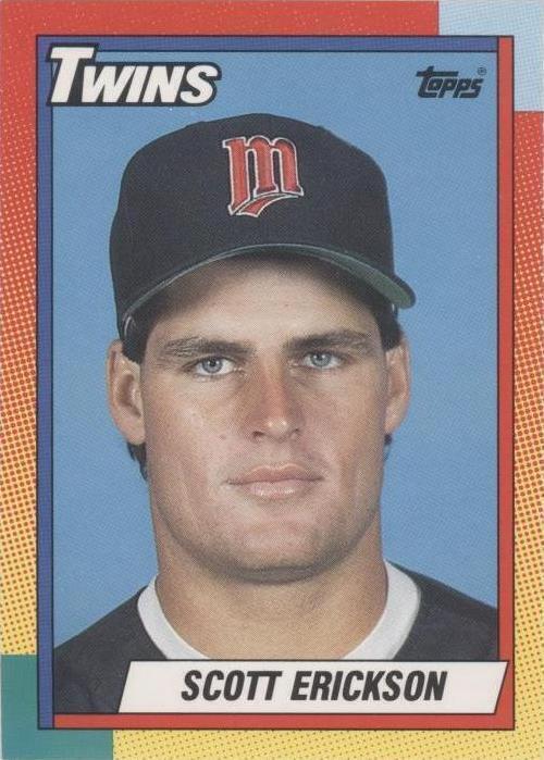 1990 Topps negociado - Scott Erickson #29T