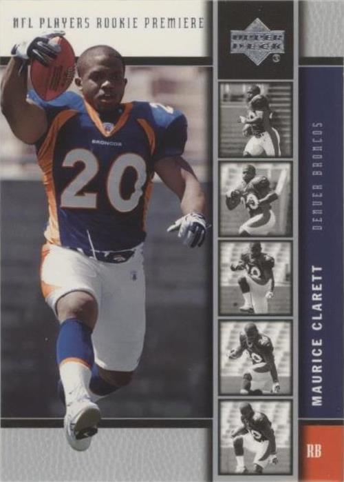 2005 Upper Deck NFL Players Rookie Premiere Maurice Clarett #27