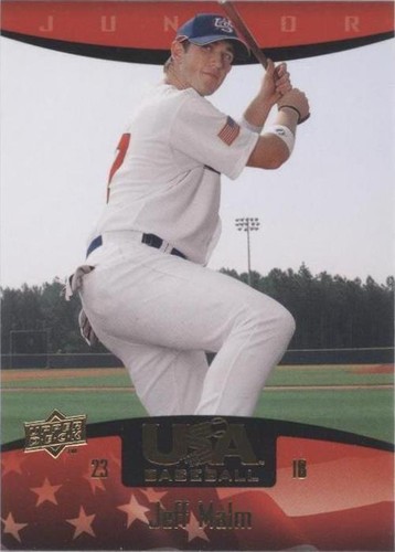 2008 Upper Deck 2007 USA Baseball National Teams - Jeff Malm #41