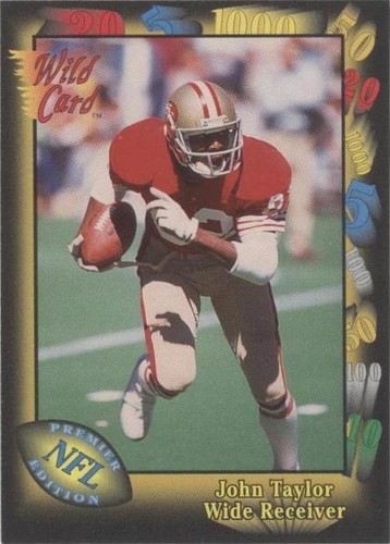 1991 Wild Card John Taylor #102
