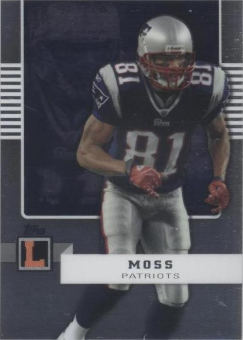 2008 Topps Letterman Randy Moss #34