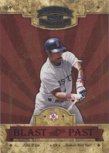 2004 Donruss Throwback Threads - Jim Rice #BP-12