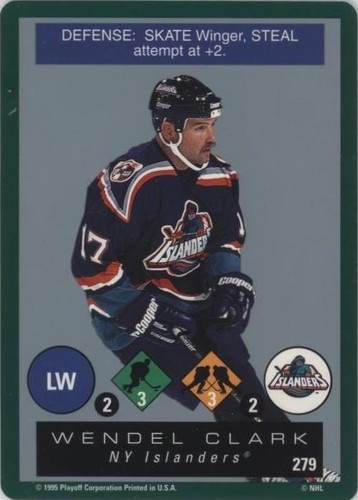 1995-96 Playoff One on One Challenge - Wendel Clark #279