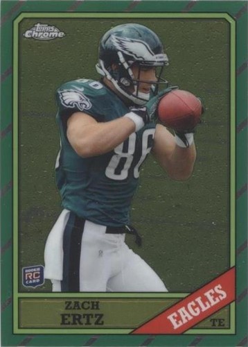 2013 Topps Chrome Zach Ertz #6