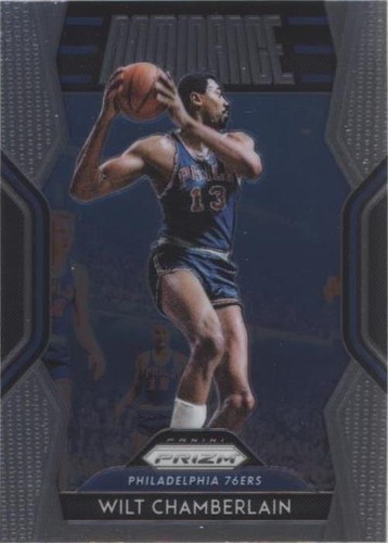 2021-22 Panini Prizm Wilt Chamberlain Ice Parallel Prizm 2021-22 Panini Prizm Wilt Chamberlain Ice Parallel Prizm