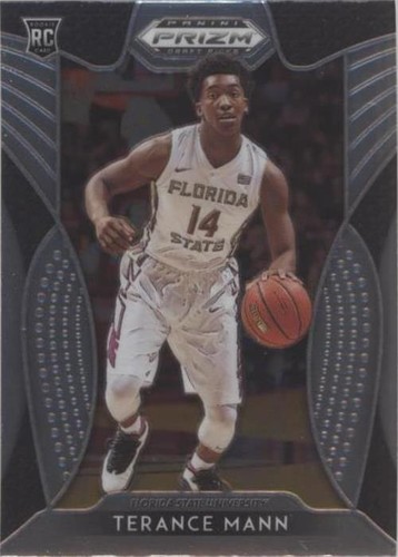 2019-20 NBA Panini Mosaic Rookie Red Prizm Terance Mann #246