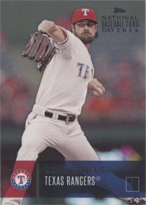 2016 Topps National Baseball Card Day - Cole Hamels #47