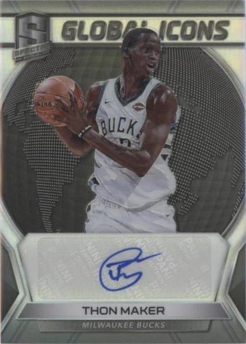 2017-18 Panini Spectra - Thon Maker #GI-TMK