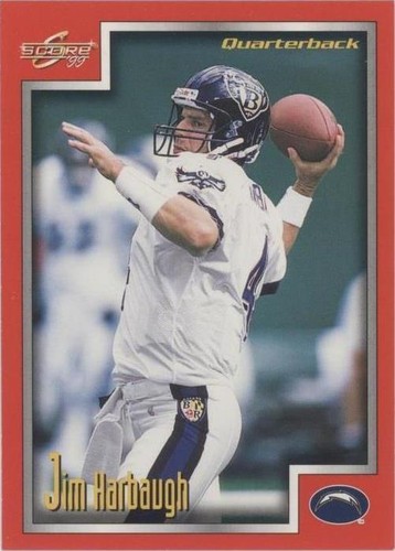 1999 Score Jim Harbaugh #196