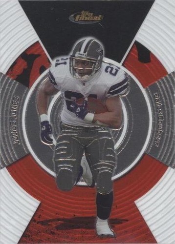 2005 Topps Finest Julius Jones #57