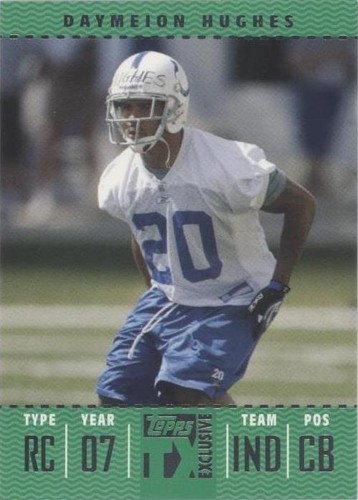 2007 Topps TX Exclusive Daymeion Hughes #136