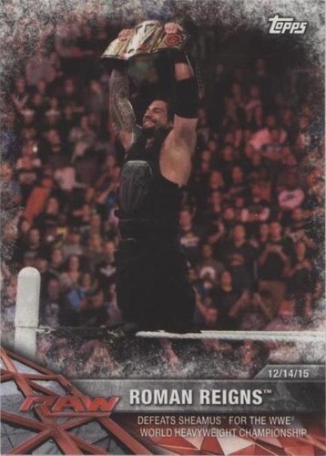 2017 Topps WWE Road to Wrestlemania - Roman Reigns #1